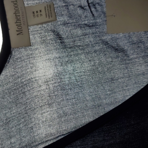 Motherhood Maternity Blouse Navy - Picture 7 of 11